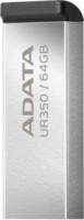 ADATA UR350 USB 3.2 64GB Pendrive - Ezüst/Fekete