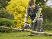 Bosch 06008B8900 EasyChain 18V-15-7 Akkumulátoros láncfűrész + 2.5Ah Akku + Töltő