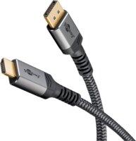 Goobay 65269 DisplayPort 1.2 - HDMI 2.0 Kábel 2m - Szürke