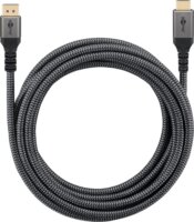Goobay 65269 DisplayPort 1.2 - HDMI 2.0 Kábel 2m - Szürke