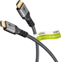 Goobay 65263 Ultra High Speed HDMI 2.1 - HDMI 2.1 Kábel 5m - Szürke