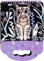 Tooky Toy Tookyland Bársonyos színezőkészlet, 6 db-os - Állatok