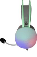 White Shark Firefly Vezetékes Gaming Headset - Fehér