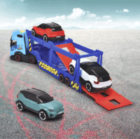 Dickie Toys Volvo Autószállító kamion - Többszínű