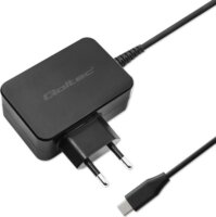 Qoltec 52386 Power Pro USB Type-C GaN Hálózati töltő - Fekete (65W)