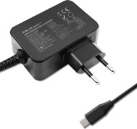 Qoltec 52386 Power Pro USB Type-C GaN Hálózati töltő - Fekete (65W)