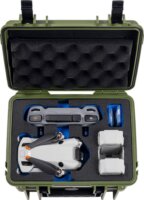 B&W Outdoor Case 2000 DJI Mini 4 Pro Bőrönd - Zöld