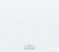 Bosch PIF612BB1E Indukciós főzőlap - Fehér