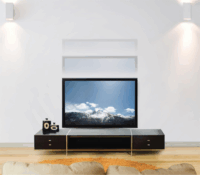 Ergotron 61-061-085 30"-55" LCD TV/Monitor fali tartó - Fekete