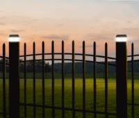 GreenBlue GB128 Napelemes kerti lámpa - Fekete