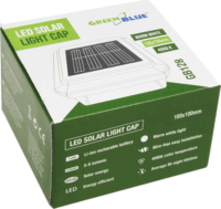 GreenBlue GB128 Napelemes kerti lámpa - Fekete