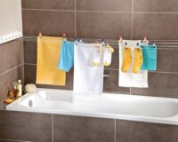 Leifheit Rollfix 210 Falra szerelhető Ruhaszárító