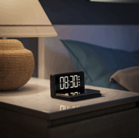 Mebus 25622 Digitális Ébresztőóra - Fekete