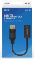 Savio AK-62 DisplayPort apa - HDMI anya Adapter