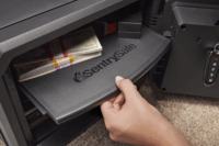 Master Lock FPW082FTCML Tűz és Vízálló biztonsági bútorszéf