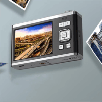 Rollei Compactline 10X Kompakt fényképezőgép - Fekete