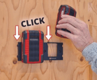 Einhell 4514155 Power X-Change Fali akkumulátor tartó