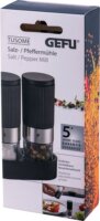 Gefu G-34621 Só- és borsőrlő szett - Fekete