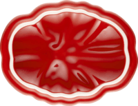 Zwilling 40511-855-0 16cm Sütőedény ovális - Piros