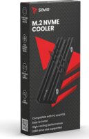 Savio AK-60 M.2 NVMe 2280 Hűtő - Fekete