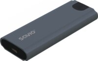 Savio AK-67 M.2 USB 3.0 Külső SSD ház - Szürke
