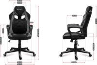 Huzaro Force 2.5 Gamer szék - Fekete/Szürke