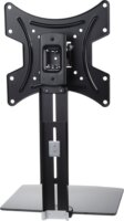 Maclean MC-451 15"-42" LCD TV/Monitor fali tartó polccal - Fekete (1 kijelző)