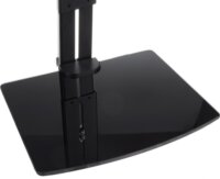 Maclean MC-451 15"-42" LCD TV/Monitor fali tartó polccal - Fekete (1 kijelző)