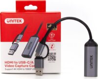 Unitek V1167A USB Type-A / USB Type-C apa - HDMI anya Adapter