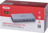 Unitek V307A HDMI 2-port KVM Switch