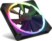 NZXT F140 RGB 140mm PWM Rendszerhűtő - Fekete (2db/csomag)