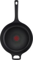 Tefal Trattoria Pro 28cm Pároló serpenyő - Fekete