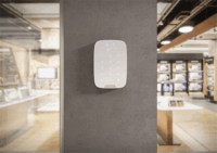 Ajax Keypad Plus WH Vezeték nélküli Proxy olvasós kezelő - Fehér