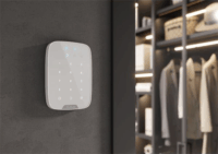 Ajax Keypad Plus WH Vezeték nélküli Proxy olvasós kezelő - Fehér