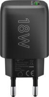 Goobay 61671 USB Type-A Hálózati töltő - Fekete (18W)