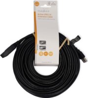 Nedis CCGL60EXTBK200 USB Type-A apa - USB Type-A anya 2.0 Hosszabbító kábel - Fekete (10m)