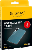 Intenso 2TB TX100 USB 3.2 Külső SSD - Szürke/Kék