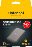 Intenso 500GB TX500 USB 3.2 Külső SSD - Barna
