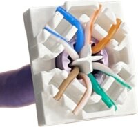 A-LANtec MB005-1 RJ45 STP cat.6A keystone modul