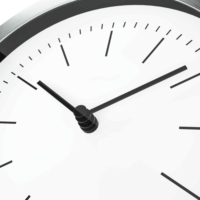 Mebus 19634 Asztali óra- Ezüst