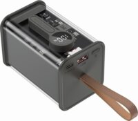 Gembird PB18-TQC3-01 Powerbank 18000mAh (3A / 5-12V) - Fekete