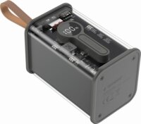 Gembird PB18-TQC3-01 Powerbank 18000mAh (3A / 5-12V) - Fekete