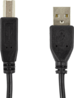 Accura ACC2272 USB-A apa - USB-B apa Nyomtató kábel - Fekete (3m)