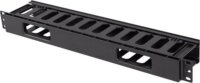 Lanberg AK-1703-B 19" kábelrendező panel 1U - Fekete
