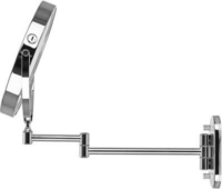 Humanas HS BM01 LED Fali Fürdőszobai Sminktükör Ø 20 cm - Ezüst