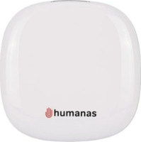 Humanas HS PM01 LED Hordozható Összecsukható Kozmetikai Sminktükör 10 x 10 cm - Fehér