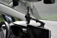 iBox H-9 6.5" Mobiltelefon autós tartó - Fekete