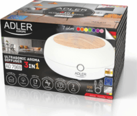 Adler 3az1ben AD 7969 Ultrahangos aromadiffúzor - Fehér/Natúr fa