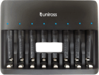 Uniross UCU006 8x AA/AAA Akkumulátor töltő