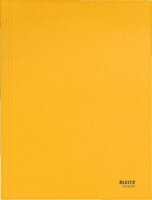 Leitz Recycle A4 3-pólyás mappa - Sárga